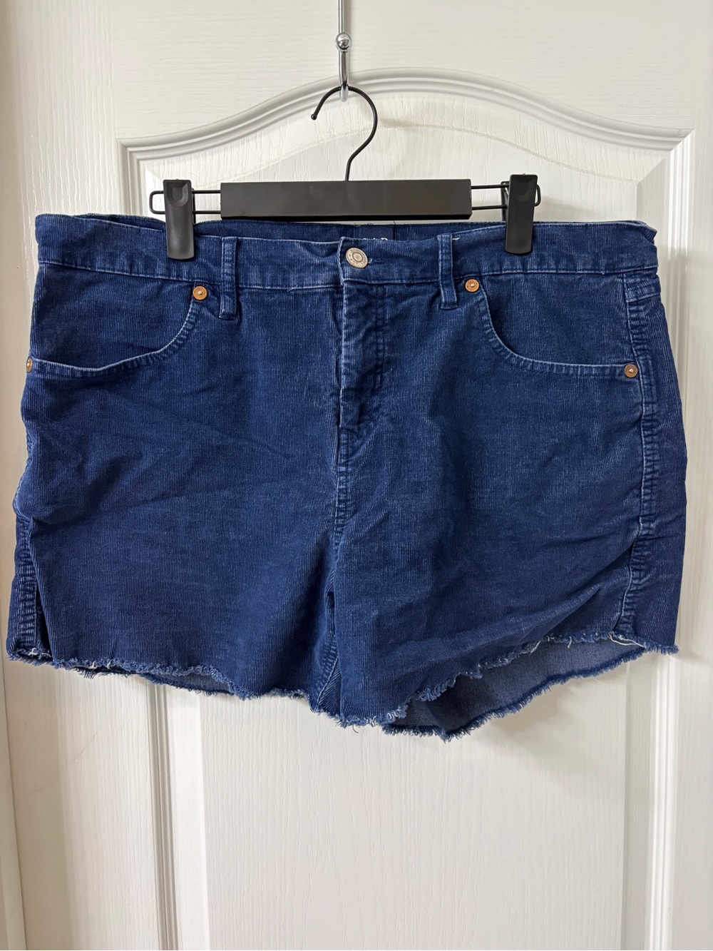 Gap Blue Corduroy Shorts Size 14
